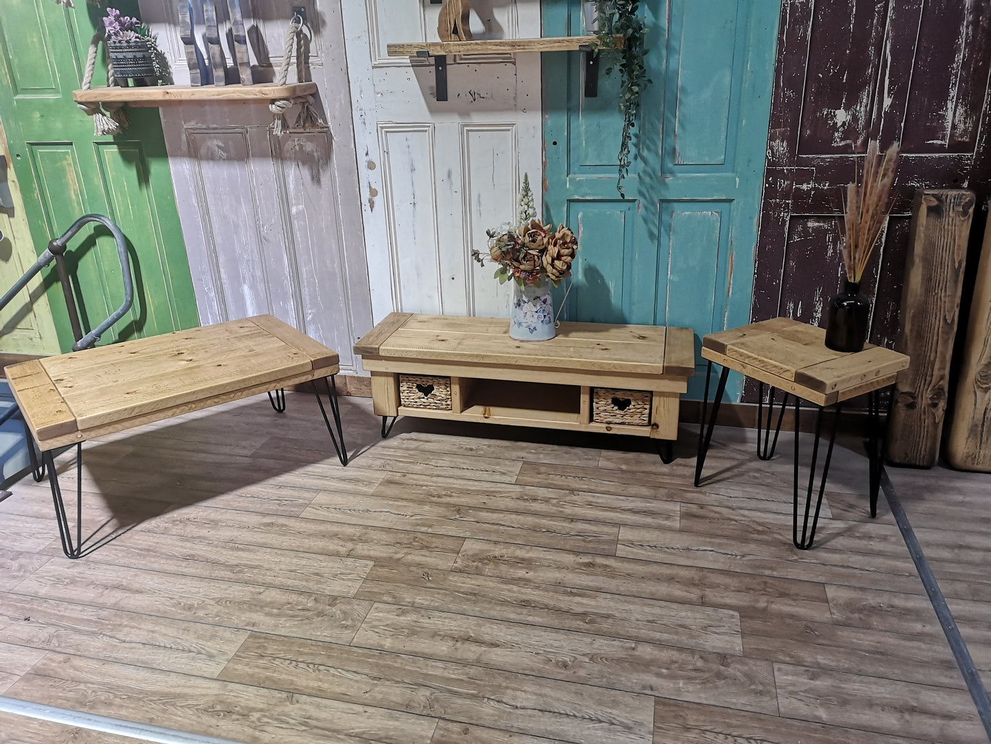 The Hairpin Collection TV Unit