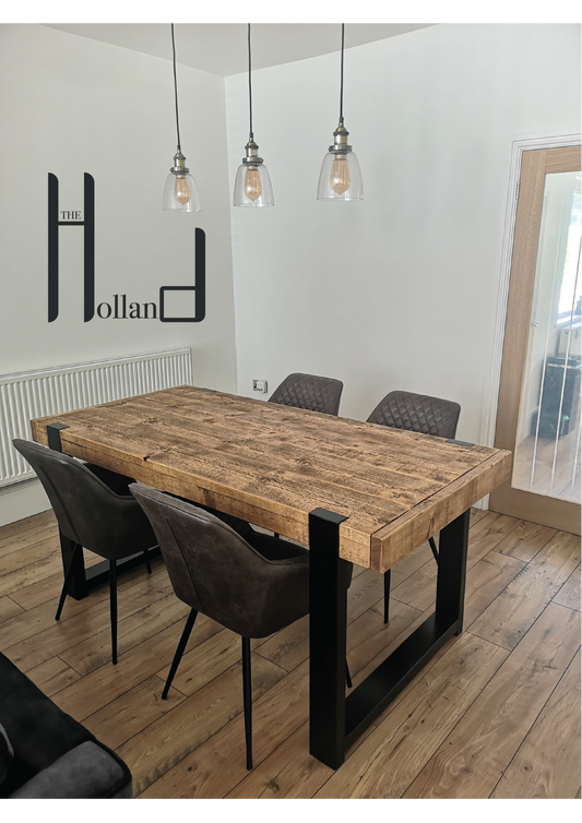Medium Oak & Black