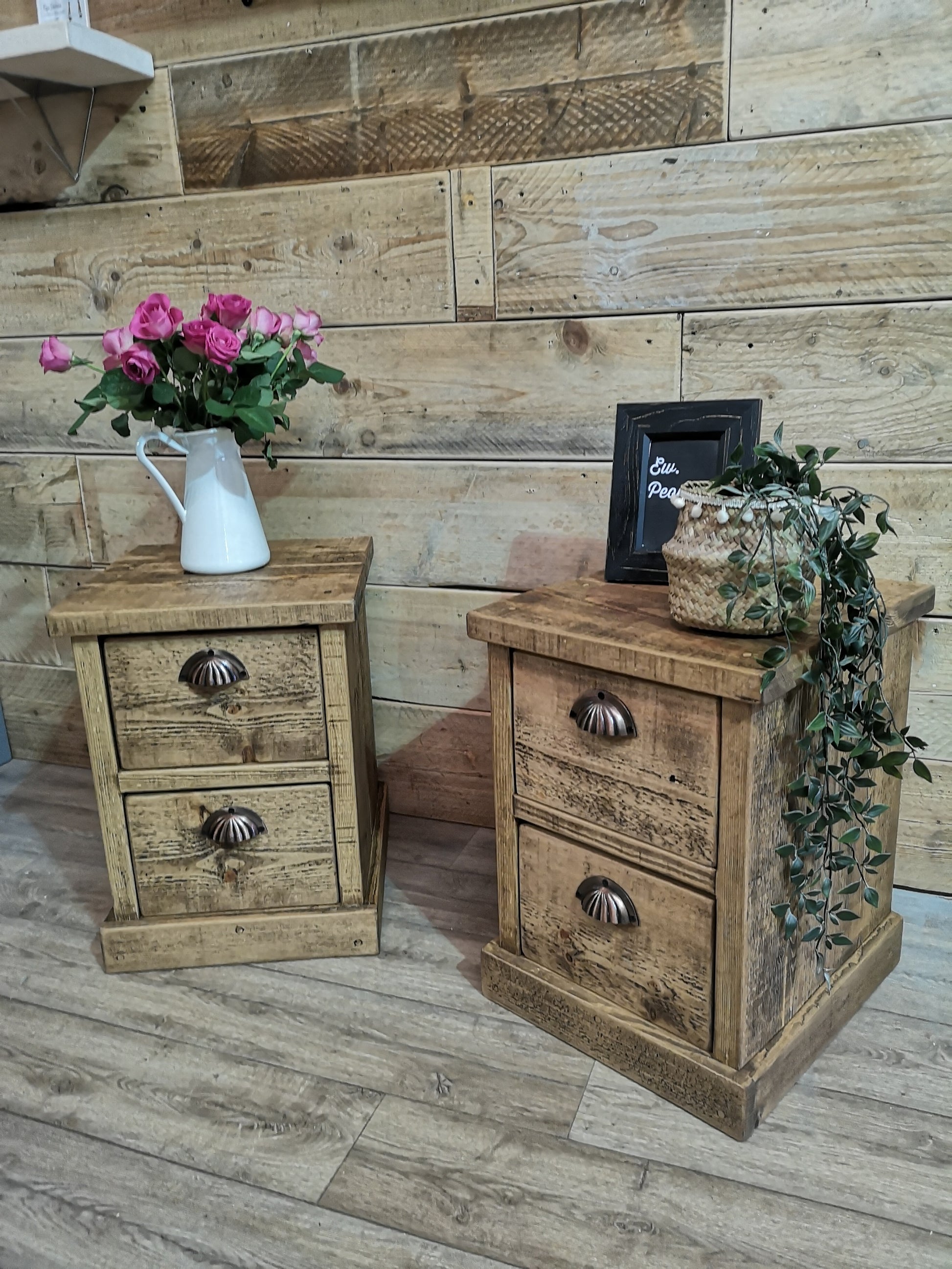 Jacobean with Antique Brass Cups