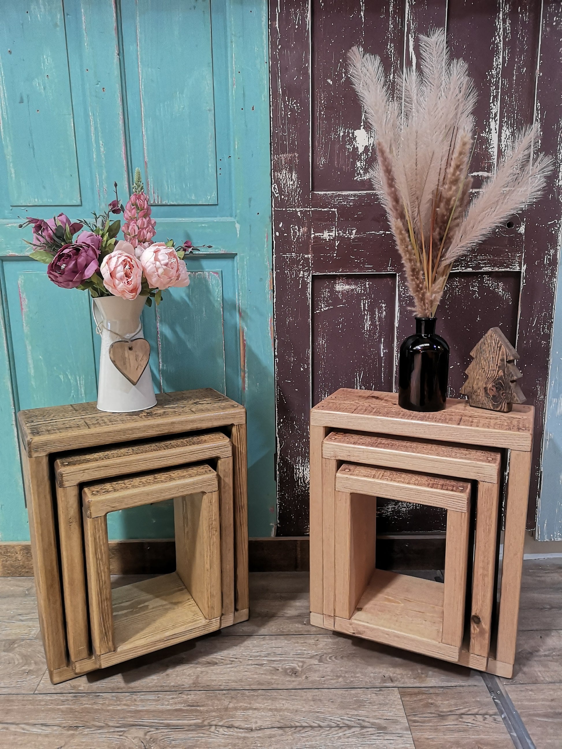 Left: Jacobean &  Right: Cherry