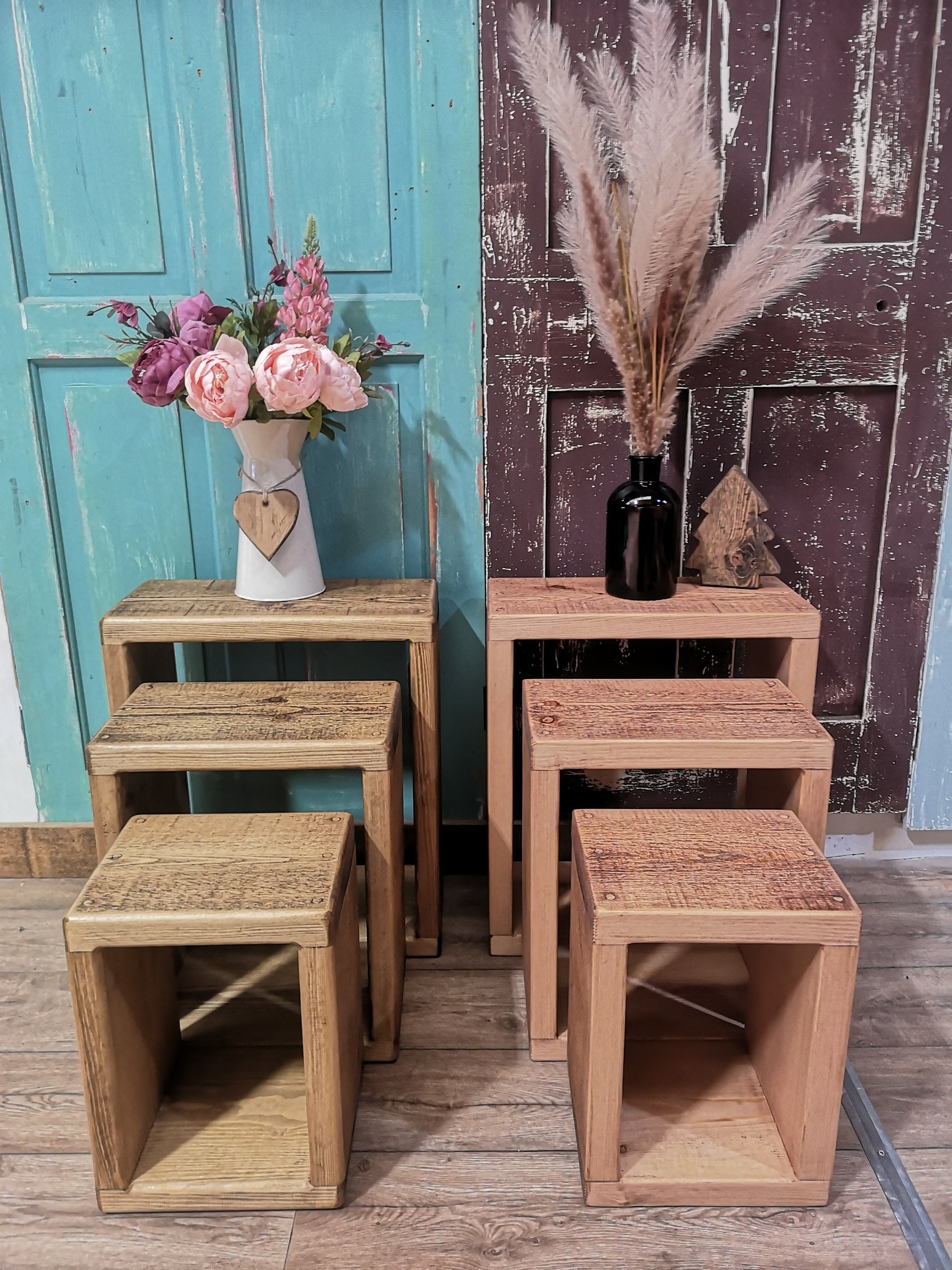 Left: Jacobean &  Right: Cherry