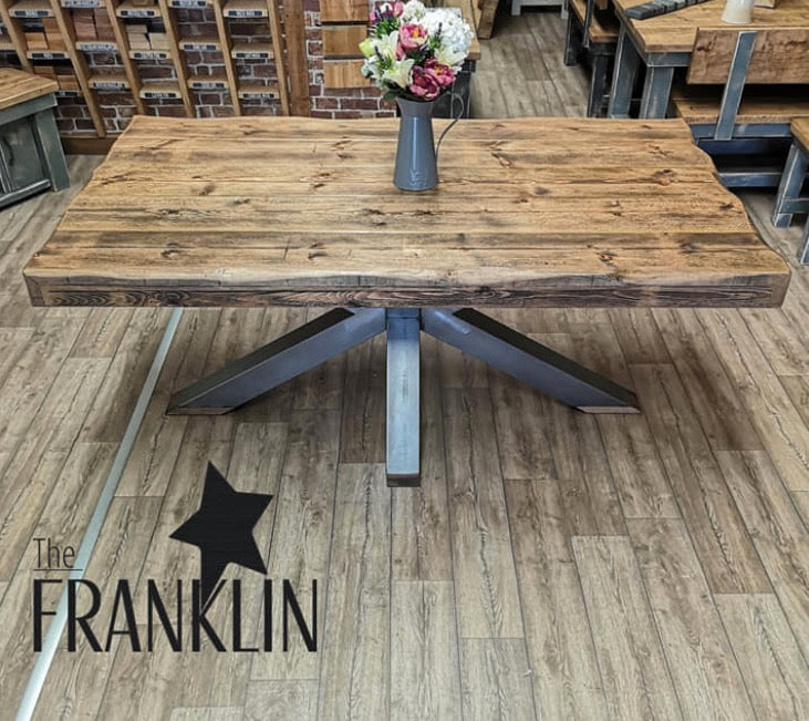 Jacobean & Clear Lacquer on Table Base