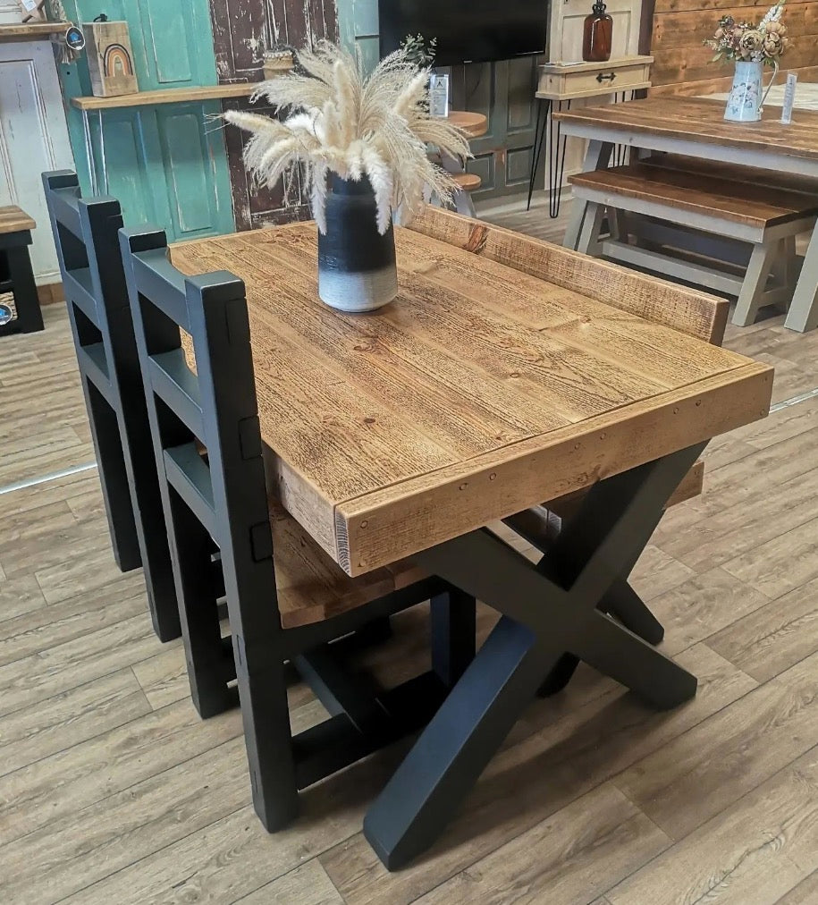 Farmhouse Funky Dining Chair