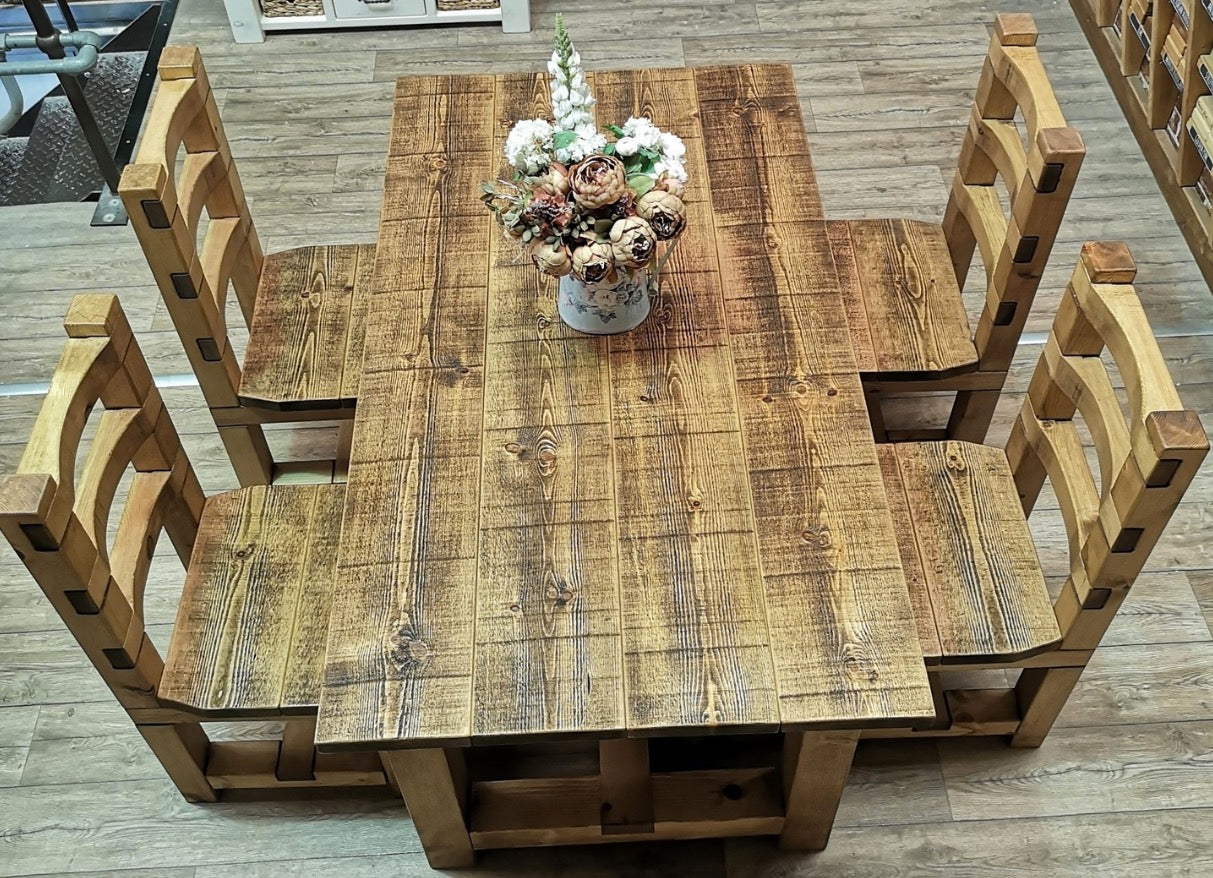 Farmhouse Funky Dining Chair