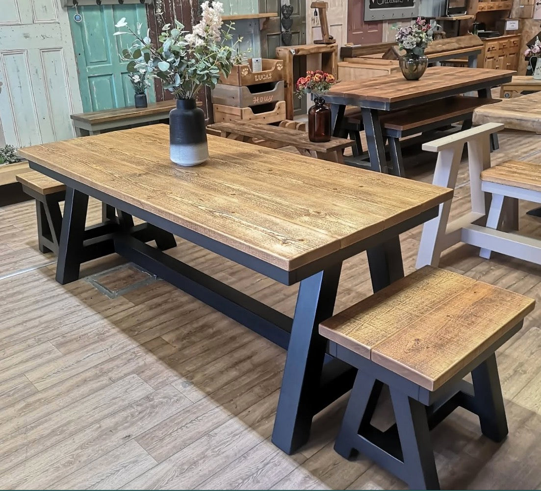Trestle Table Stool