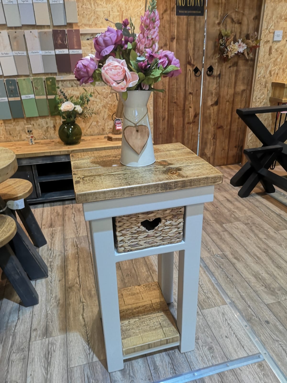 Farmhouse Funky Shelf Sideboard