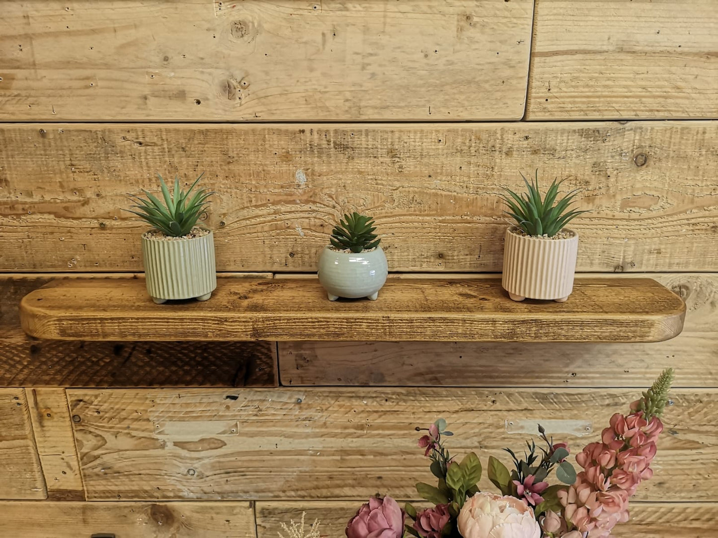 Medium Oak & Rounded Edges