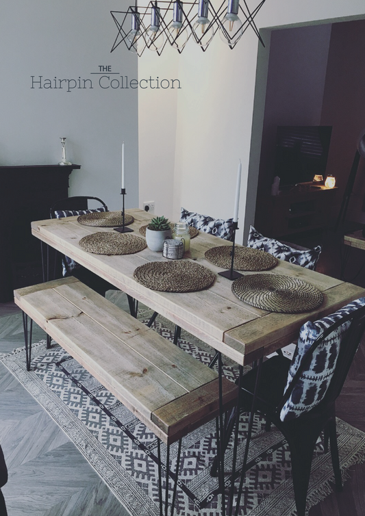The Hairpin Collection Dining Table