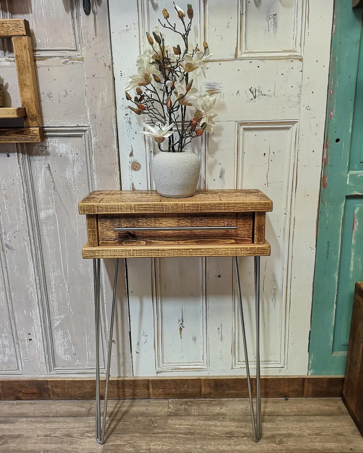 Hairpin Drawer Console